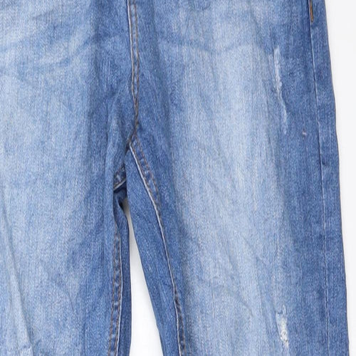 Primark Womens Blue  Denim Skinny Jeans Size 12 L28 in