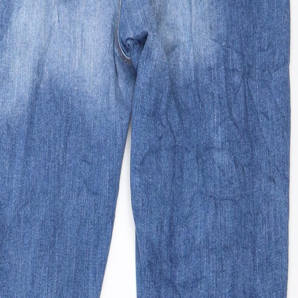 Primark Womens Blue  Denim Skinny Jeans Size 12 L28 in