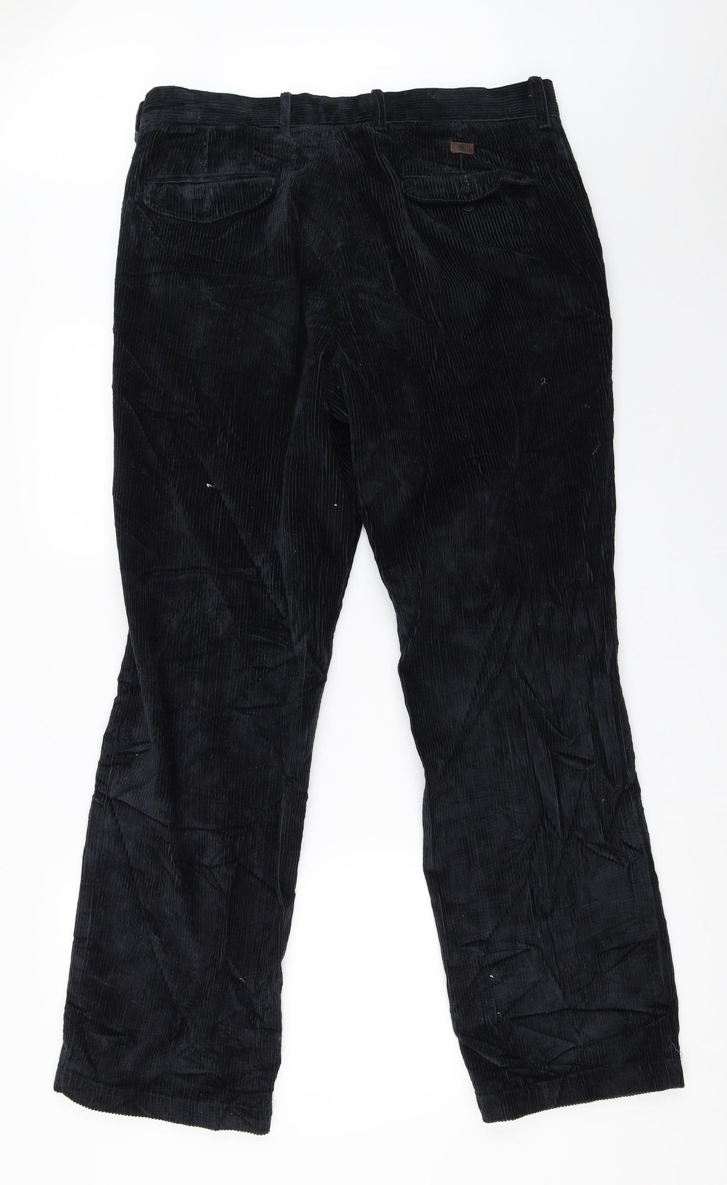 Blue Harbour Mens Blue  Corduroy Trousers  Size 34 in L31 in