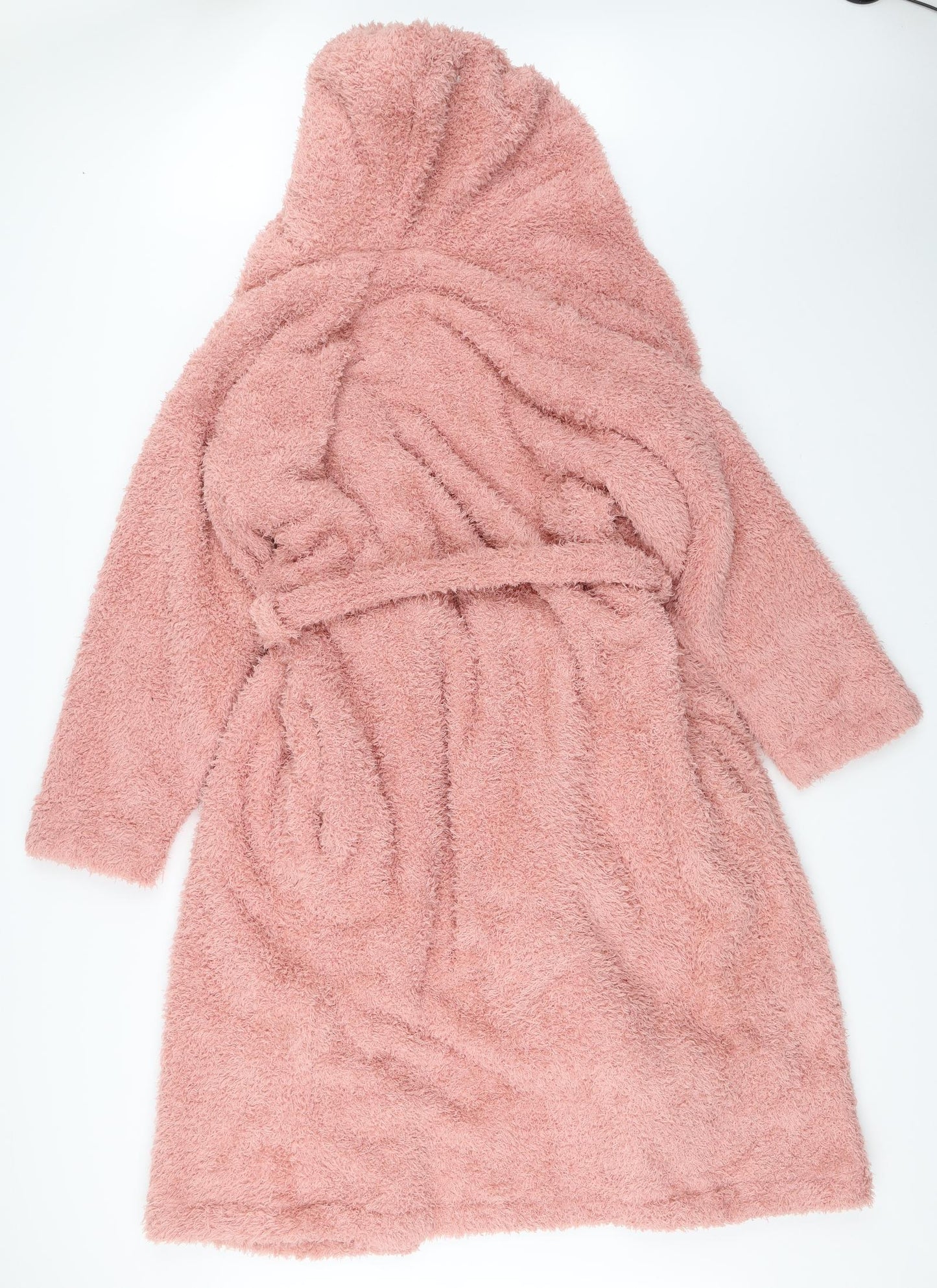 Marks and Spencer Womens Pink Solid  Top Robe Size L