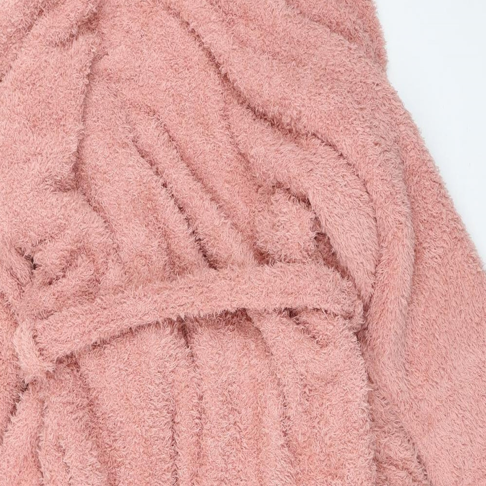 Marks and Spencer Womens Pink Solid  Top Robe Size L