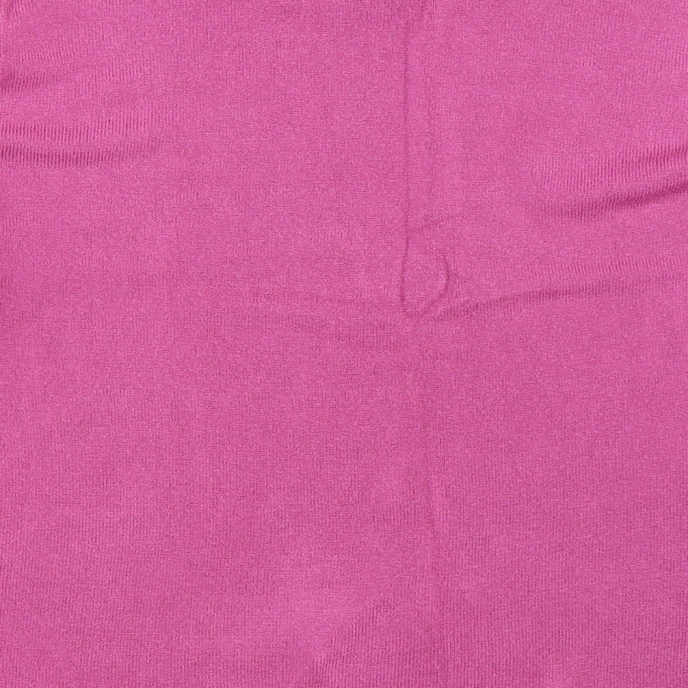 Bm Collection Womens Pink   Pullover Jumper Size L
