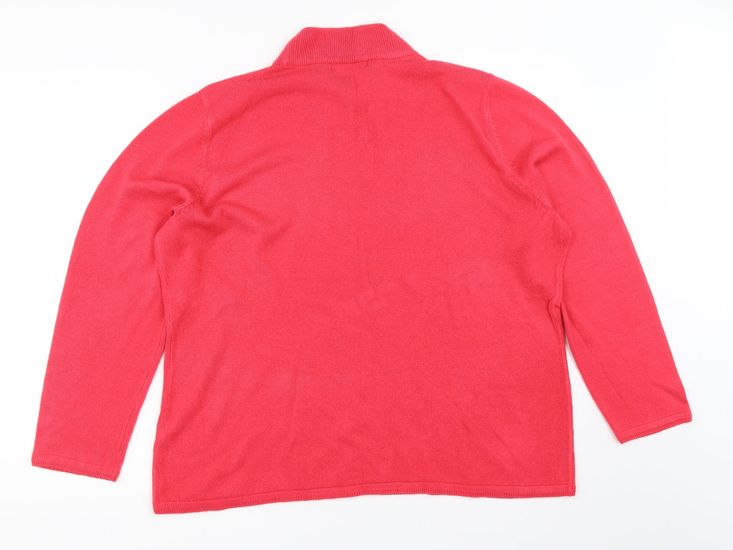 BM Womens Pink   Pullover Jumper Size L
