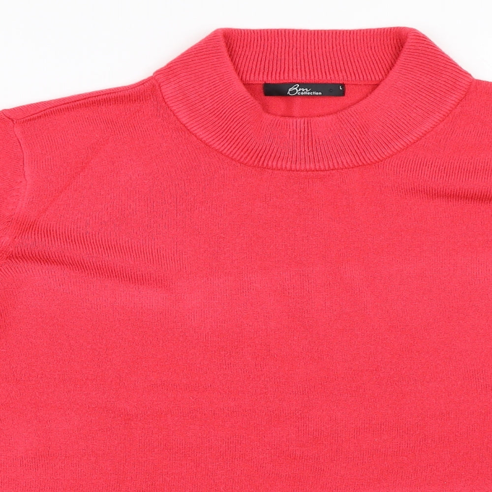 BM Womens Pink   Pullover Jumper Size L