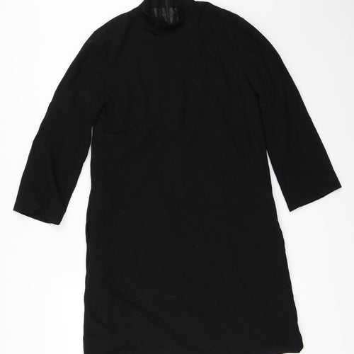 Callecia J Brown Womens Black   Shift  Size 10