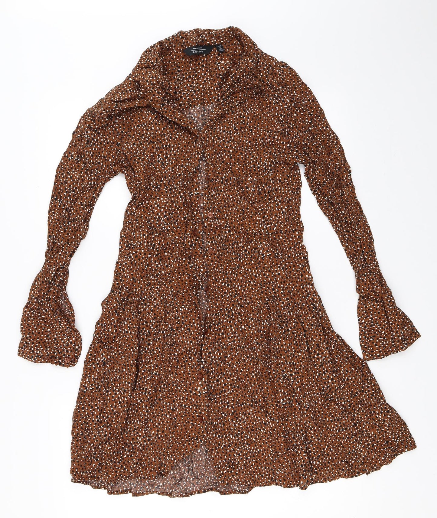 & Other Stories Womens Brown   Shirt Dress  Size 36