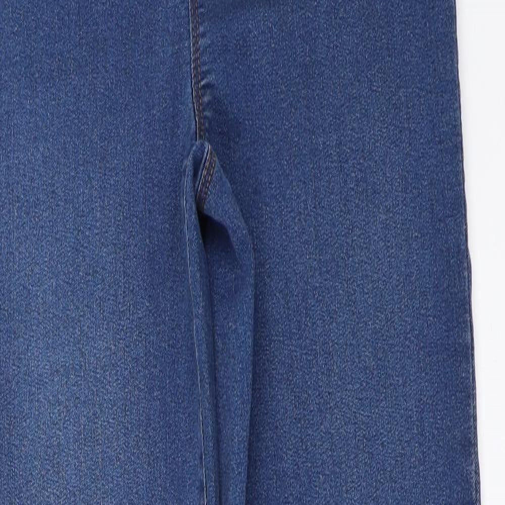 Pep&Co Womens Blue  Denim Jegging Jeans Size 10 L28.5 in