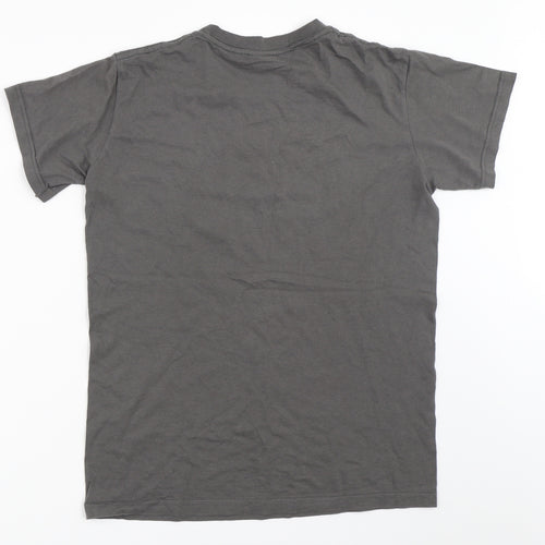 Gildan Mens Grey    T-Shirt Size S