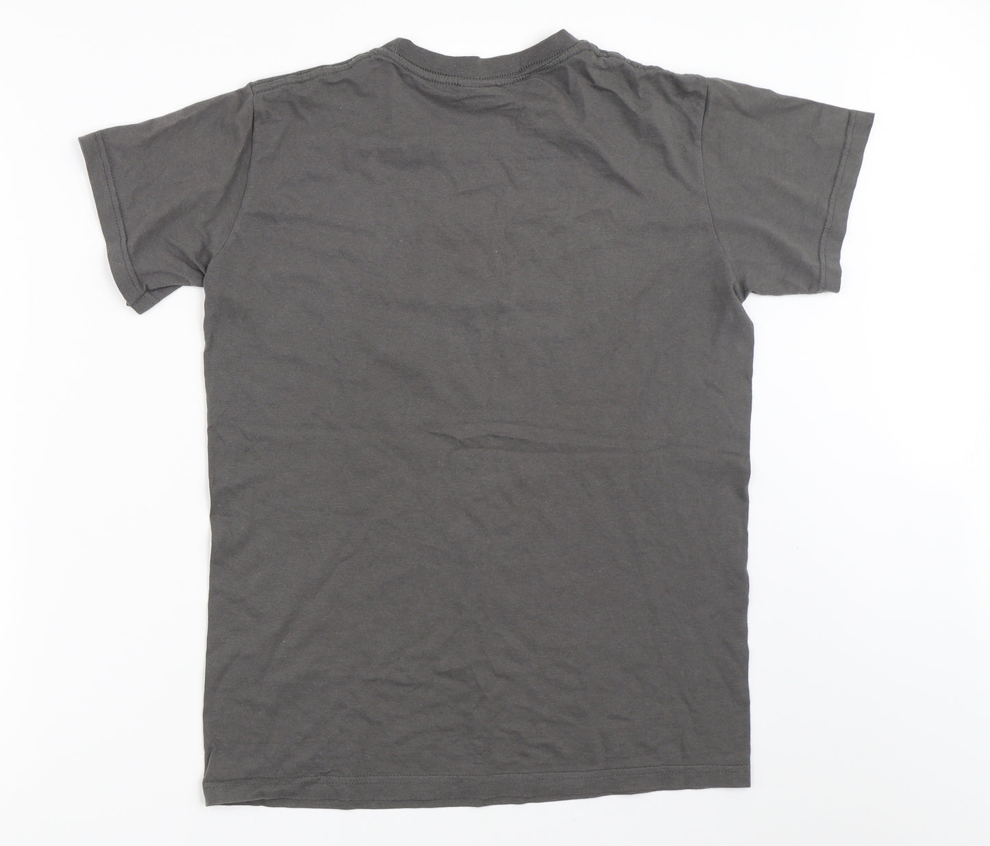 Gildan Mens Grey    T-Shirt Size S