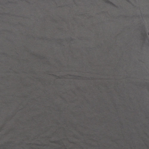 Gildan Mens Grey    T-Shirt Size S
