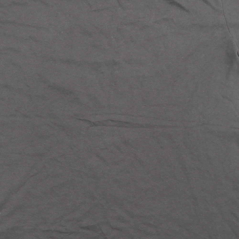 Gildan Mens Grey    T-Shirt Size S