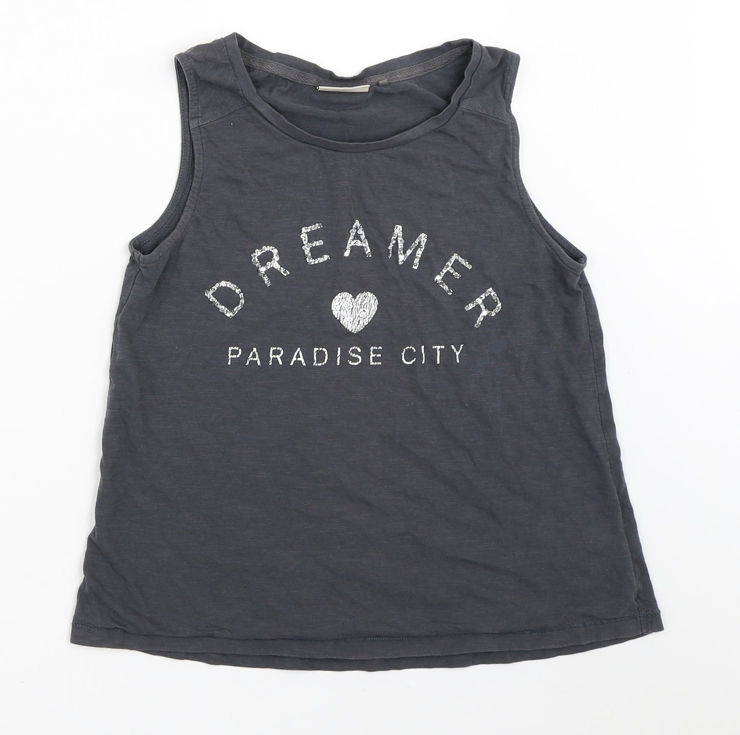 NEXT Girls Grey   Basic Tank Size 12 Years
