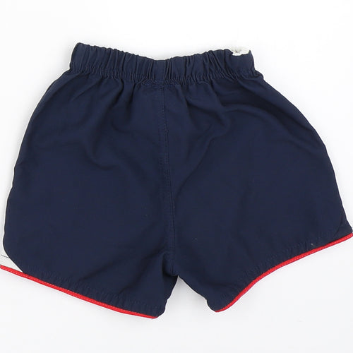 Umbro Boys Blue   Cropped Trousers Size 6-9 Months  - england football shorts