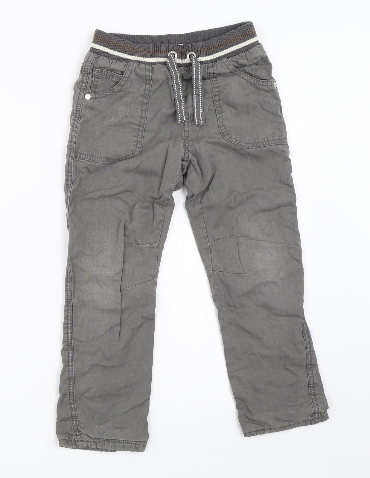 George Boys Green   Chino Trousers Size 5-6 Years