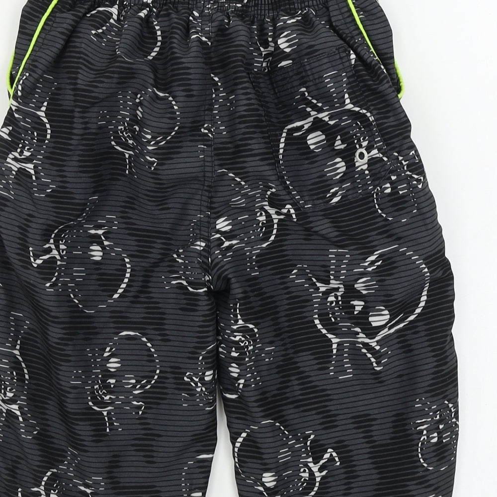 Rebel Boys Grey   Bermuda Shorts Size 8-9 Years