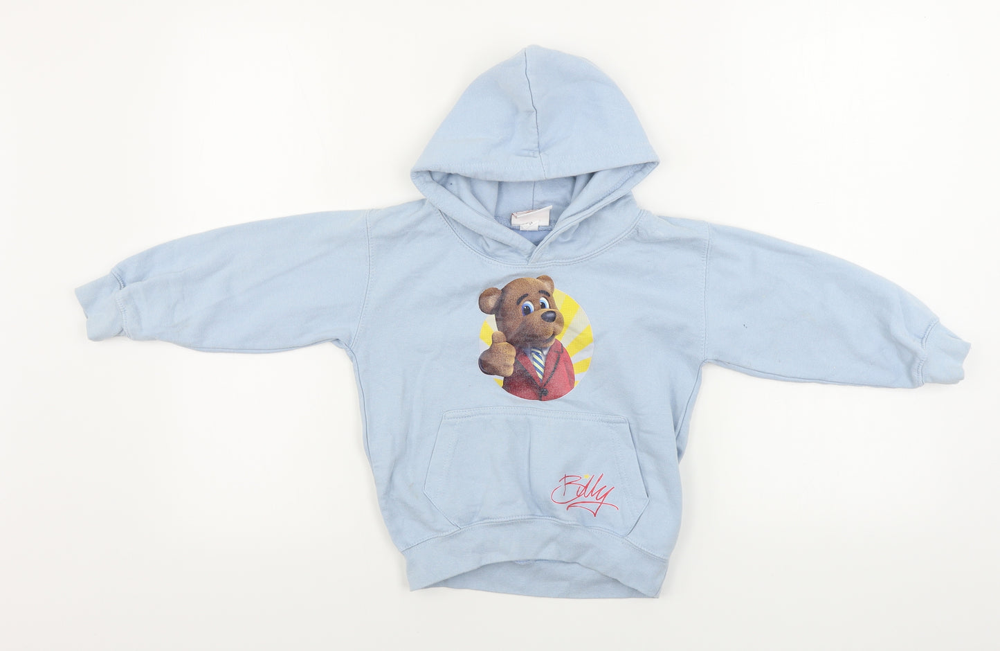 billy Boys Blue   Pullover Hoodie Size 3-4 Years