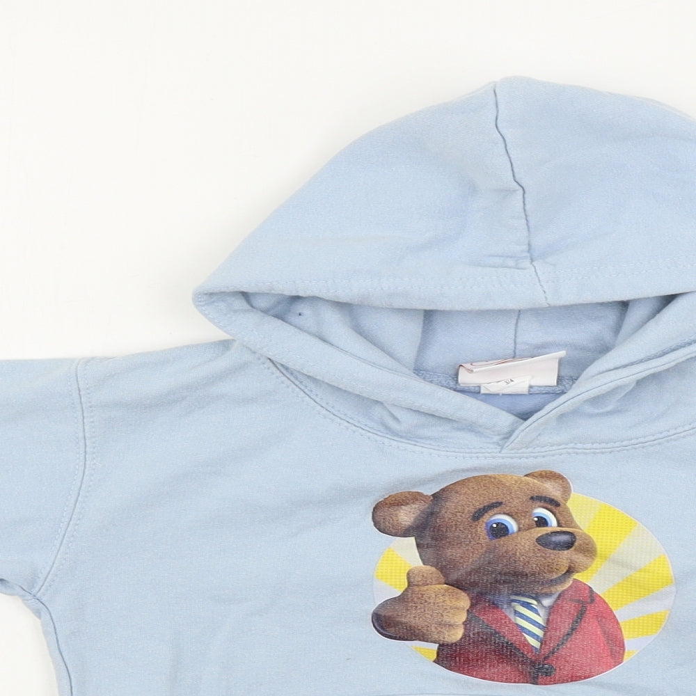 billy Boys Blue   Pullover Hoodie Size 3-4 Years