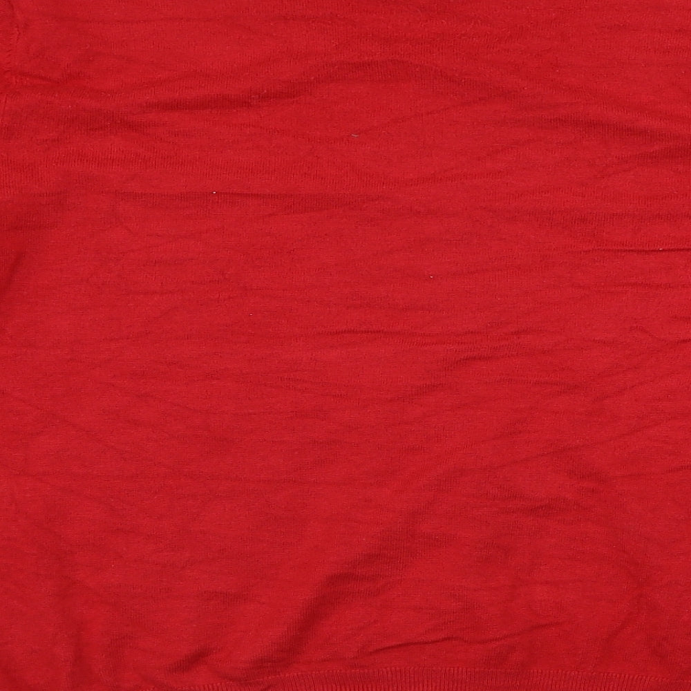 George  Womens Red   Cardigan Jumper Size 16