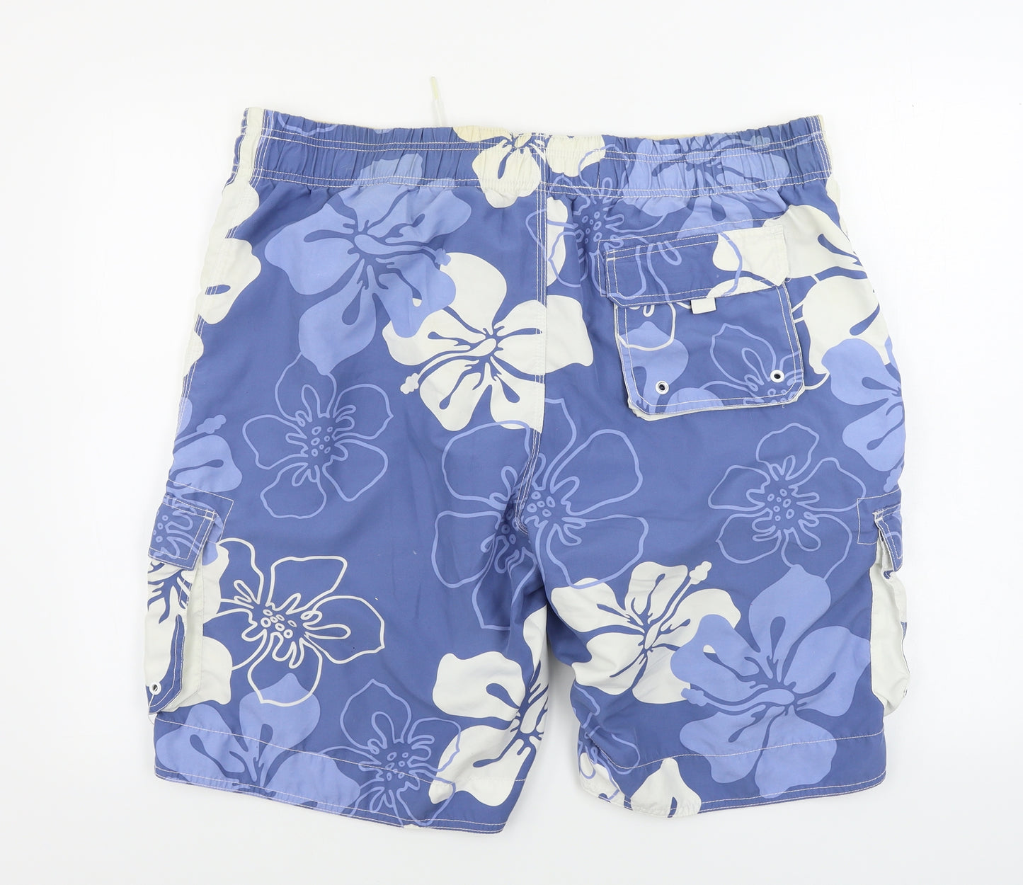 NEXT  Mens Blue Floral  Bermuda Shorts Size XL