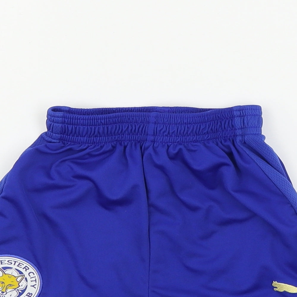 PUMA Boys Blue   Sweat Shorts Size 3 Years