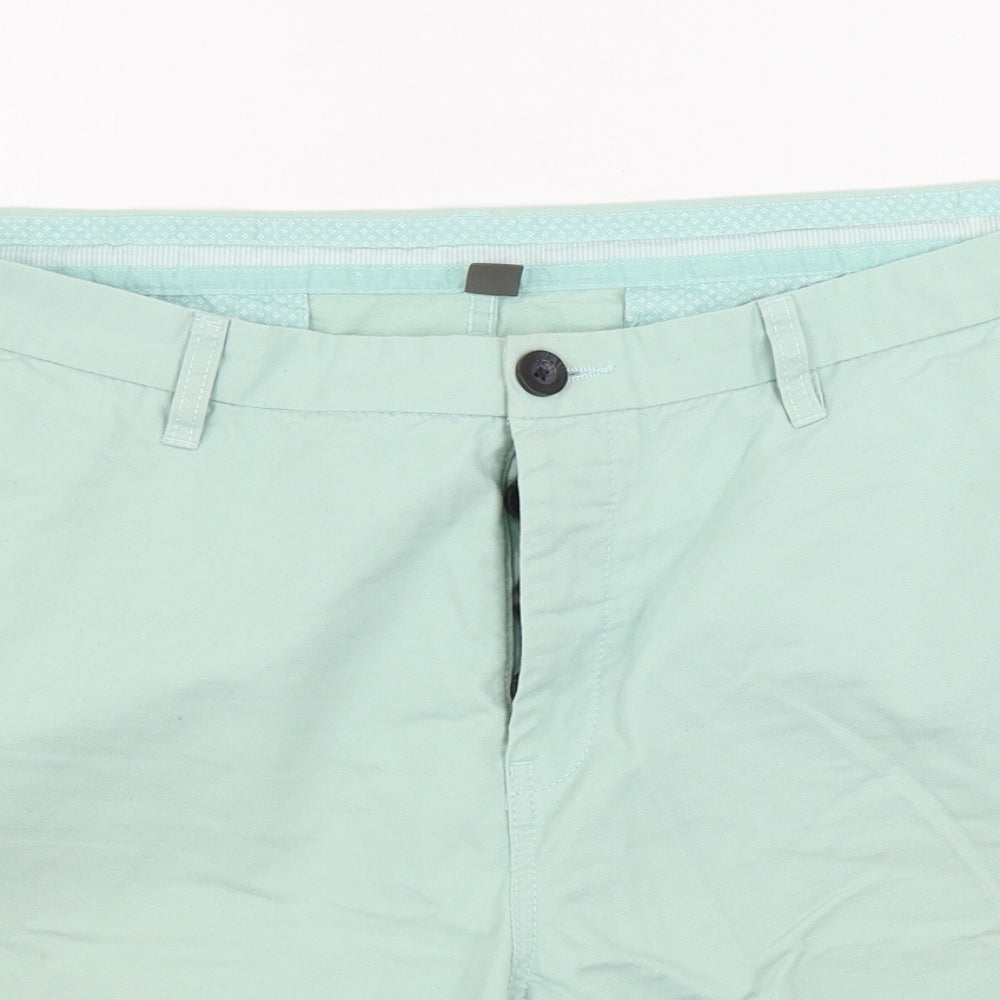 Primark  Mens Green   Chino Shorts Size 40 in