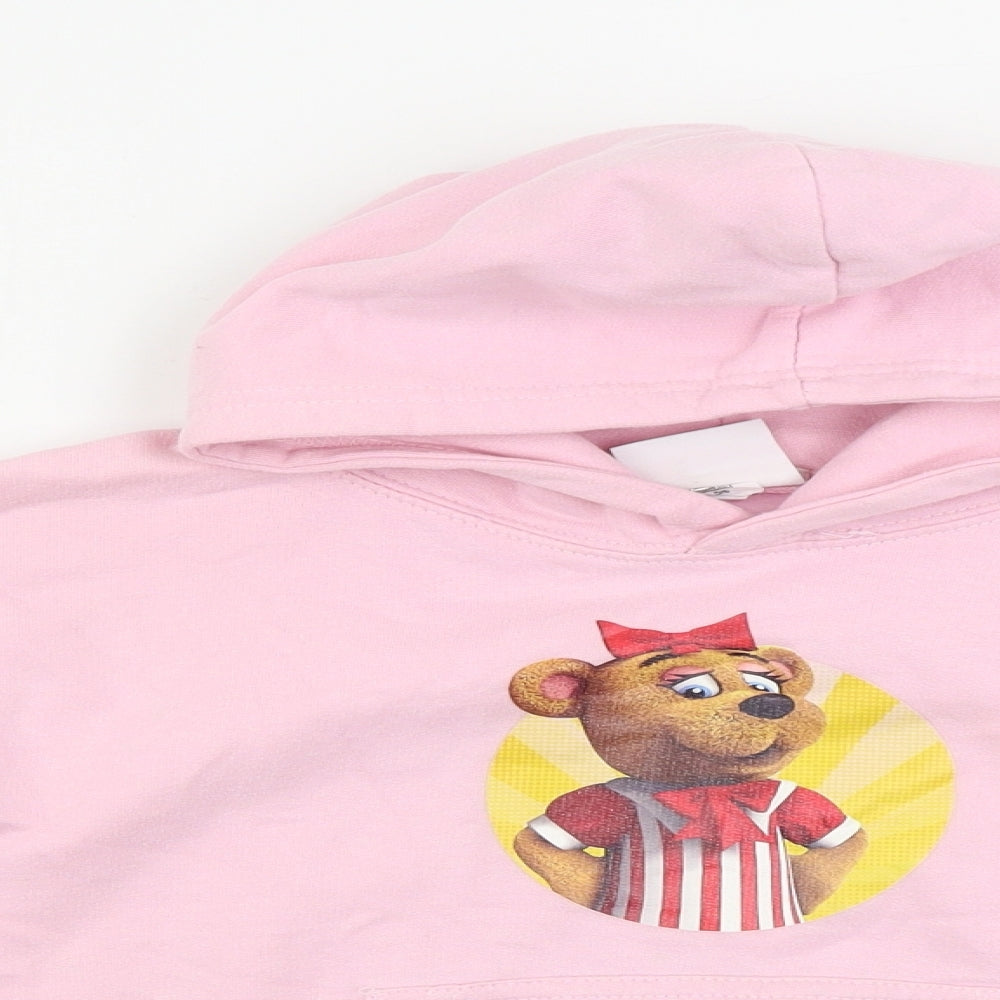 bonnie Girls Pink   Pullover Hoodie Size 5-6 Years