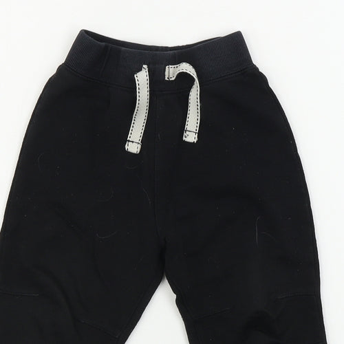 George  Boys Black   Sweatpants Trousers Size 2-3 Years