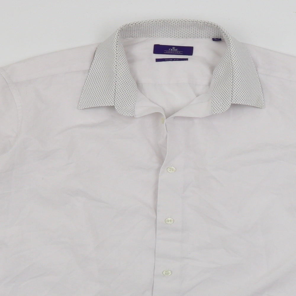 NEXT Mens White    Dress Shirt Size 16.5