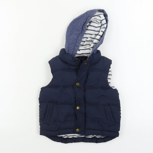 Debenhams   Boys Blue   Jacket Coat Size 2-3 Years