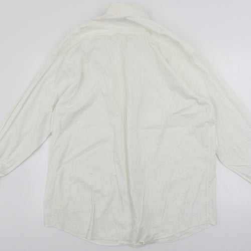 Debenhams  Mens White    Dress Shirt Size 16