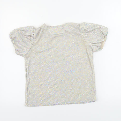 NEXT  Girls Beige   Basic T-Shirt Size 11 Years