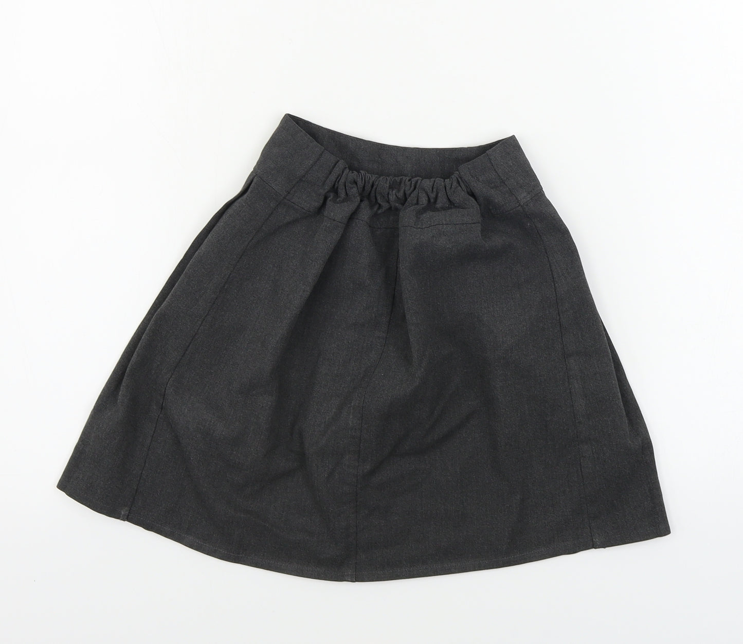Marks and Spencer  Girls Grey   A-Line Skirt Size 8-9 Years