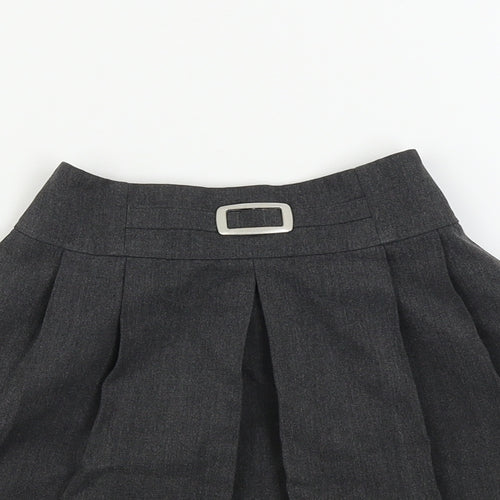 Marks and Spencer  Girls Grey   A-Line Skirt Size 8-9 Years