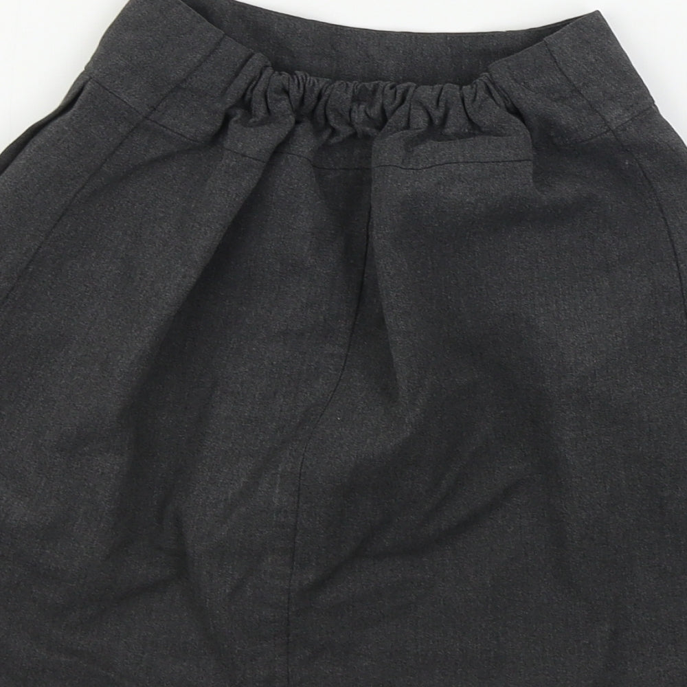 Marks and Spencer  Girls Grey   A-Line Skirt Size 8-9 Years