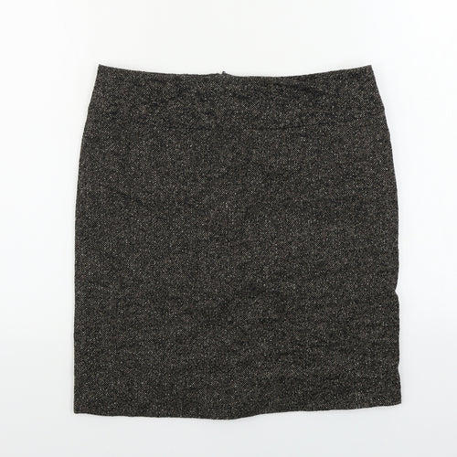 Hallhuber  Womens Brown   Bandage Skirt Size 12