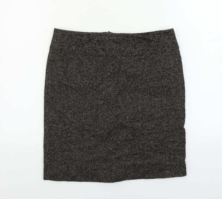 Hallhuber Womens Brown Bandage Skirt Size 12