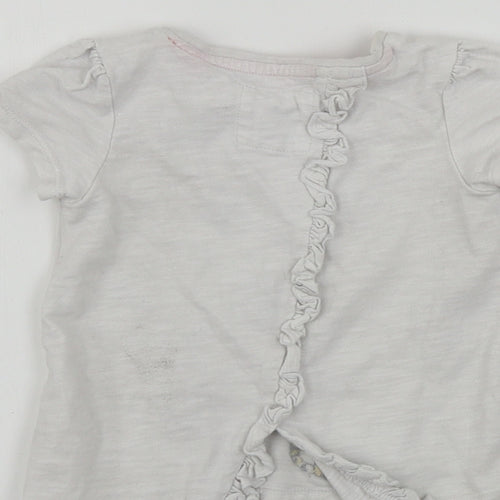TU Boys White   Basic T-Shirt Size 2-3 Years
