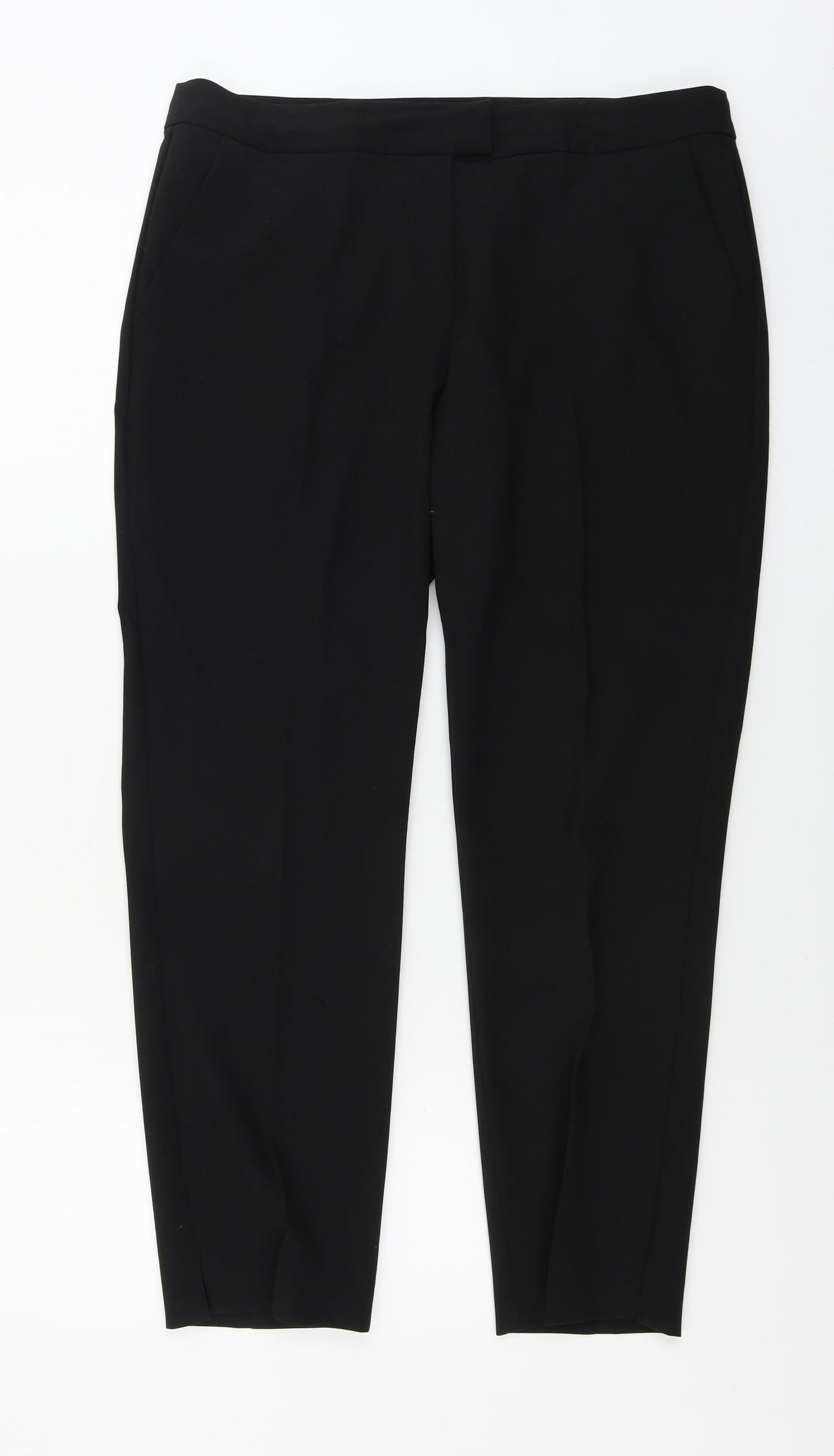 R Edition  Womens Black   Trousers  Size 14 L26 in