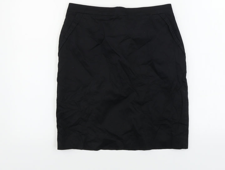 H&M Womens Black Bandage Skirt Size 8