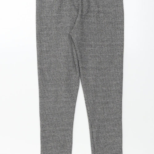 NEXT  Girls Grey Check   Trousers Size 9 Years