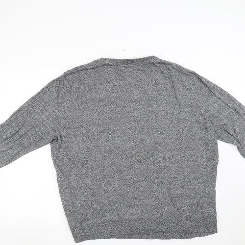 tesco Mens Grey   Pullover Sweatshirt Size 3XL