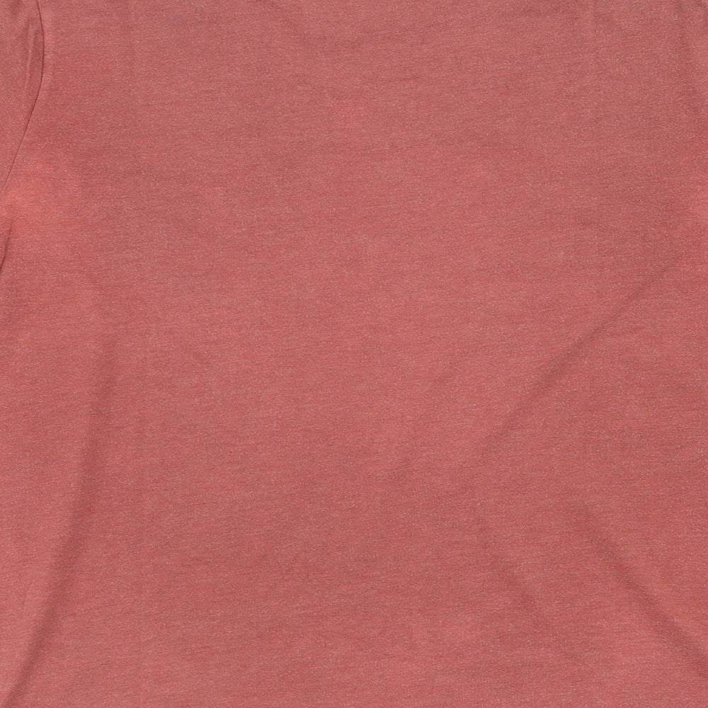 Sainsburys  Mens Orange    T-Shirt Size L