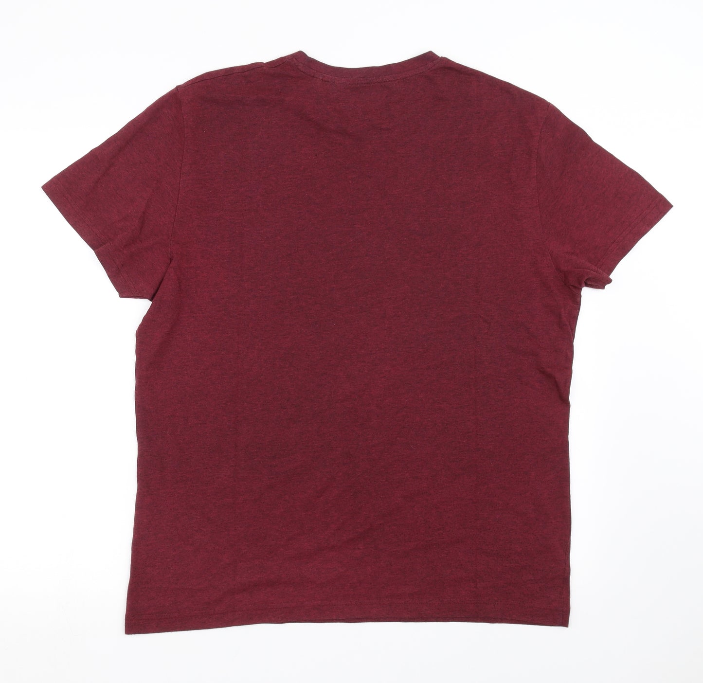 Sainsburys  Mens Red    T-Shirt Size L