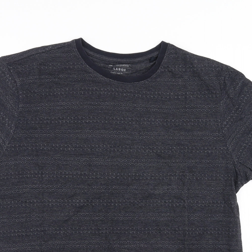 Sainsburys  Mens Grey    T-Shirt Size L