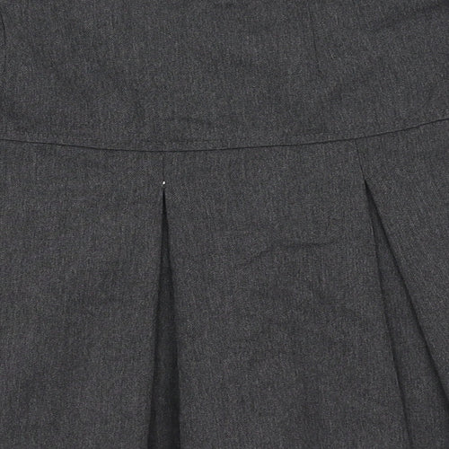 NEXT Girls Grey   Pleated Skirt Size 9 Years