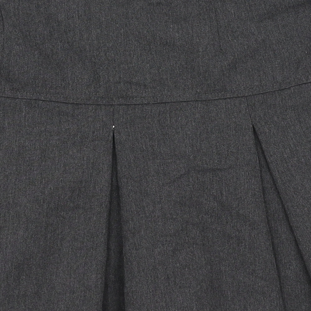 NEXT Girls Grey   Pleated Skirt Size 9 Years