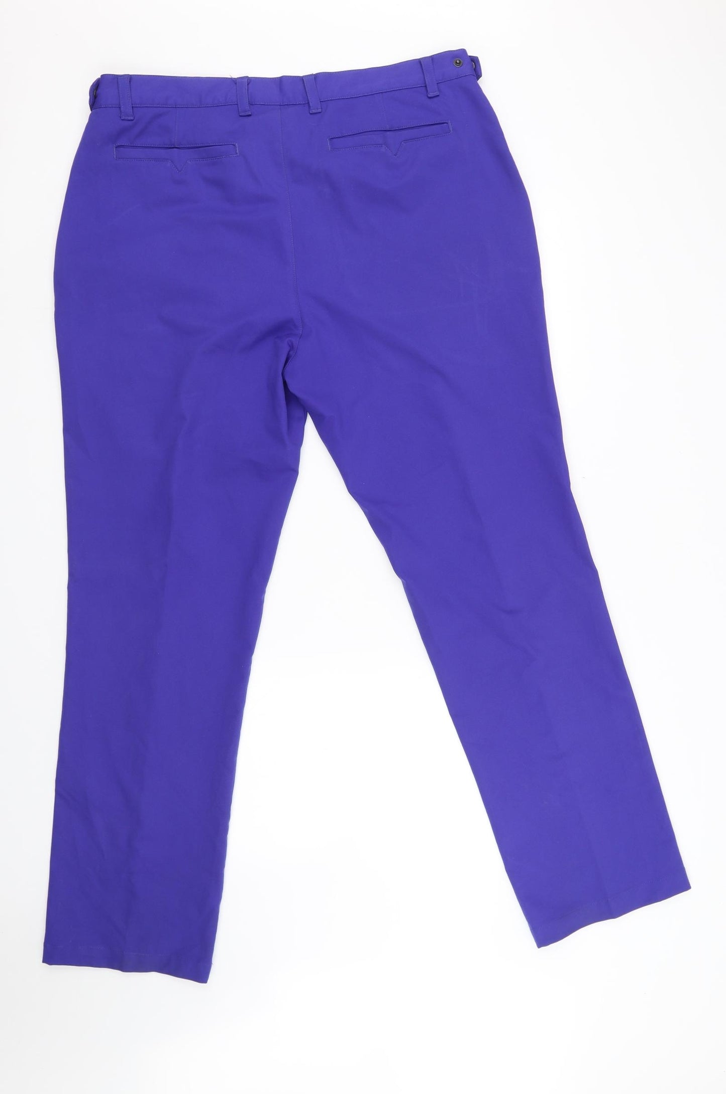 IJP Design Womens Purple   Trousers  Size 38 L24 in - tailored
