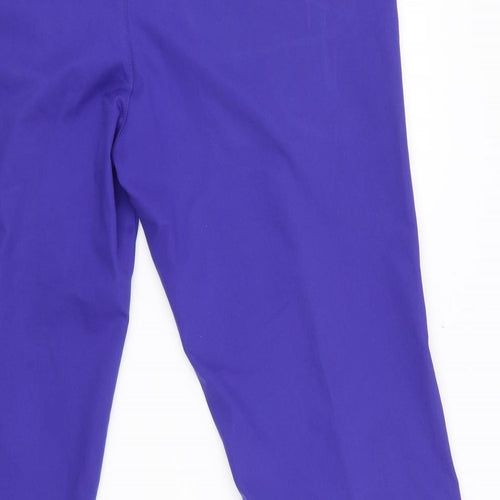 IJP Design Womens Purple   Trousers  Size 38 L24 in - tailored