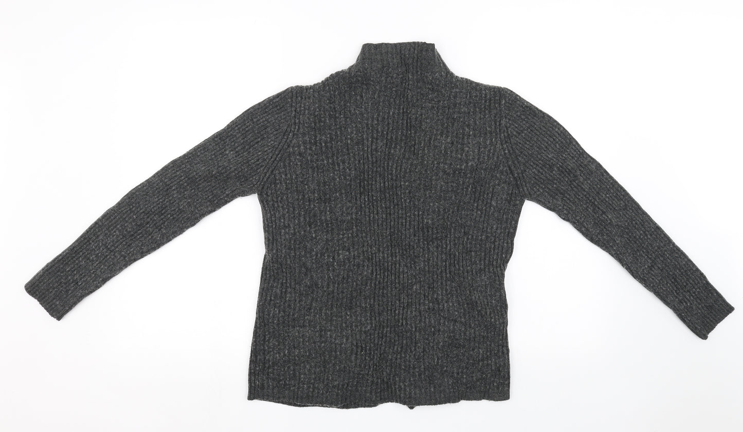 Redoute Womens Grey   Cardigan Jumper Size 12