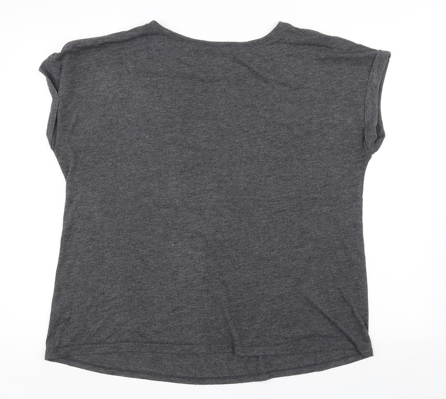 George Womens Grey   Basic T-Shirt Size 18